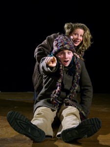 7105 Sarah Harding (Susan Vanech) and Denby (Will Cohn)